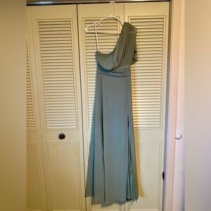 Bridesmaid dress- size M, sage green